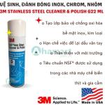 Bình xịt làm sạch và đánh bóng Inox, Chrome, nhôm 3M Stainless Steel Cleaner & Polish 126080-14002