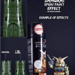 Chai xịt sơn phủ bóng bóng trong suốt Samurai 1/128 400ml