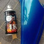 Chai xịt sơn phủ bóng bóng trong suốt Samurai K1K 300ml