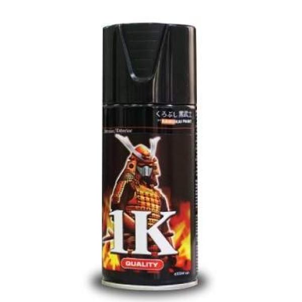 Chai xịt sơn phủ bóng bóng trong suốt Samurai K1K 300ml
