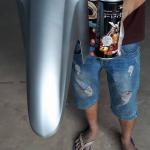 Chai xịt sơn Samurai 3/124 màu bạc 400ml