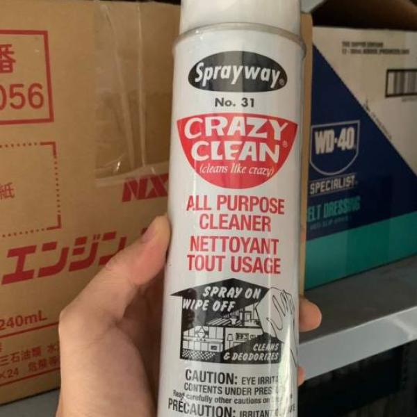 Chai xịt tẩy đa năng Sprayway 31 Crazy Clean 561ml (19oz)