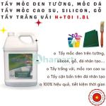 Chất tẩy mốc tường, mốc đá, mốc cao su, mốc silicon, tẩy trắng vải, khử trùng bề mặt HT01