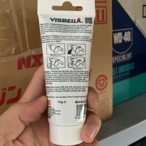 Keo dán ống pô Visbella EG0075GY0P 75g
