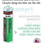 Keo silicon chống nấm mốc X'traseal SN-505 300g