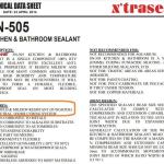 Keo silicon chống nấm mốc X'traseal SN-505 300g