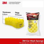 Mút xốp bọt biển rửa xe 3M siêu mềm kích thước 23 x 12 x 6 cm