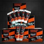 Keo vá pô, trám vết nứt, lủng pô xe, nắp lò, máy móc chịu nhiệt 1100 độ C Visbella 75g